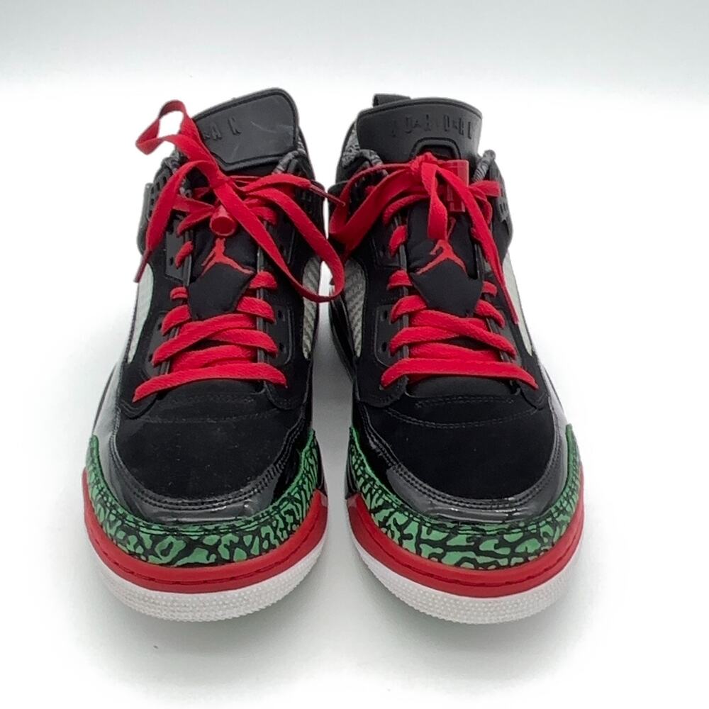 Jordan Spizike Low Black Classic Green Varsity Red FQ1759-060 Mens Size 12 - Picture 3 of 12